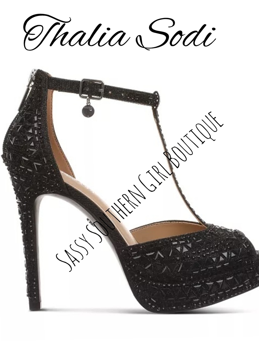 🆕⭐Thalia Sodi Jeweled Platform Pumps - Picture 2 of 9